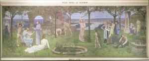 Inter Artes Et Naturam Dit Les Bienfaits De La Paix — Pierre Cécile Puvis De Chavannes