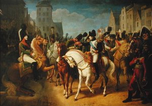 Napoleon Bonaparte Decorating The Grenadier — Jean-baptiste Debret