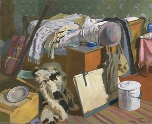My Workroom At Cassel — Sir William Newenham Montague Orpen