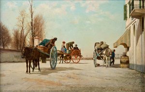 At The Bridge Dattaro Near Parma — Guido Carmignani