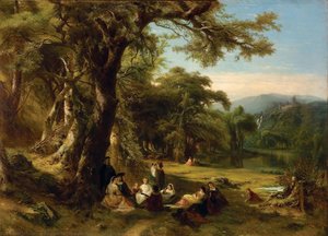 An Afternoon Concert — James Mcdougal Hart