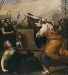 The Duel Of Women (the Duel Of Isabella De Carazzi And Diambra De Pettinella) — Chusepė De Riberas