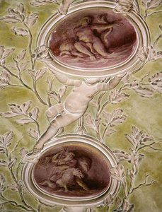 Monochromes Framed By Stucco — Abbondio Stazio