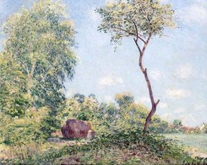 Frühling Mit Akazien — Alfred Sisley