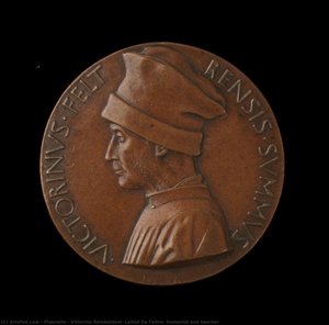 Vittorino Rambaldoni, Called Da Feltre, Humanist And Teacher — Pisanello