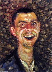 Laughing Self Portrait — Lovis Corinth