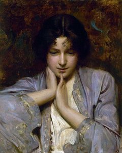 Portrait Of A Girl — Arthur Hacker