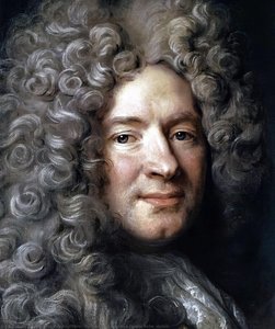 Portrait Of A Man In A Purple Robe (detail) — Nicolas De Largillierre