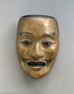 Noh Mask Suji(vein)-ayakashi — Kodama Mitsumasa