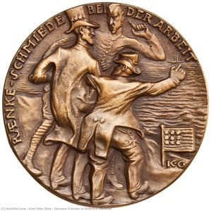 German U-boats In America Obverse — Karl Otto Götz