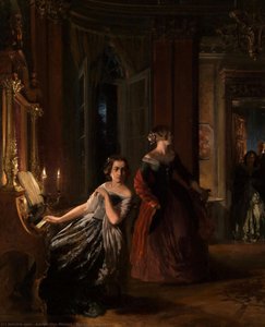 The Disturbance — Adolph Von Menzel