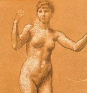 Study For Endymion — Sir Edward John Poynter