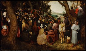 The Sermon Of St. John The Baptist — Pieter Bruegel The Elder
