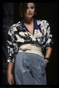 Runway Photoraph Of Gianfranco Ferré, Spring/summer 1984 Collection — Gianfranco Jekyll Ferré