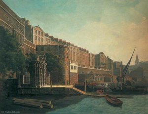 Adelphi Terrace And York Watergate, London — Samuel Scott