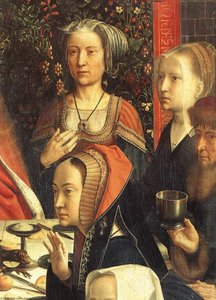 The Marriage At Cana (detail) — Gerard David