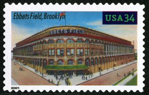 34c Ebbets Field Stamp — United States Postal Service