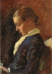Desiree At The Piano — Stanhope Alexander Forbes