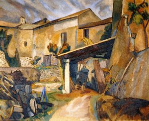 Farm-buildings, France — Roger Fry