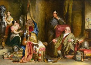 The Meeting Of Burns And Captain Francis Grose — Robert Scott Lauder