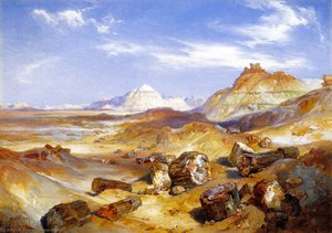 Petrified Forest — Thomas Moran