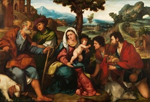 Szegények Úrának Megköszöntése — Bonifazio Veronese