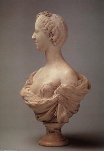 Bust Of Madame De Pompadour — Jean-baptiste Pigalle