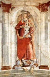 St Barbara — Domenico Ghirlandaio