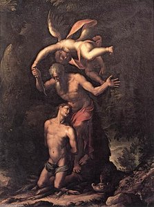 Sacrifice Of Isaac — Jacopo Ligozzi