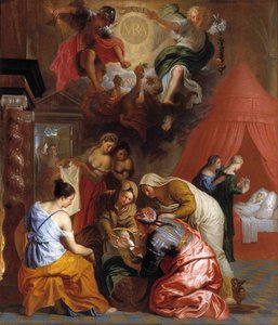 The Birth Of The Virgin — Erasmus Quellinus Ii