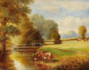 The Deep Splash, Cranford, 1900 — Ernest A. L. Ham