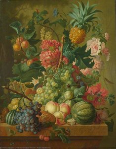 Fruit And Flowers — Paul Theodor Van Brussel
