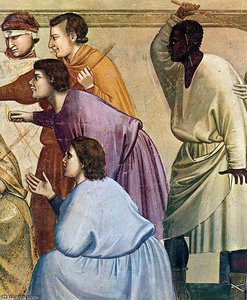 Flägtningen (detalj) — Giotto Di Bondone