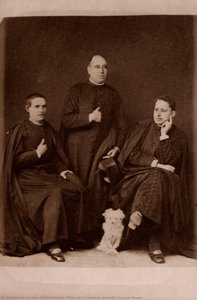 Three Men In Academic Garments (col. Jose Pessoa) — Enrique Florido Berruelo