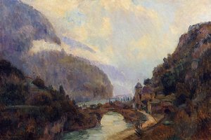 Saint Maurice (valais) — Albert-charles Lebourg