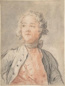 Half-length Portrait Of A Young Man — Marc Nattier