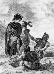 Hamlet Et Horatio Au Cimetière — Eugène Delacroix