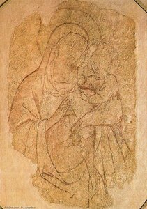 Jungfrau Und Das Kind 4 — Fra Angelico