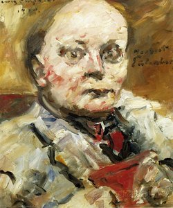 Ritratto Del Poeta Herbert Eulenberg — Lovis Corinth