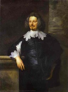 Portrait D'un Gentleman Anglais — Sir Anthony Van Dyck