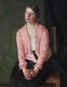 Woman With Clasped Hands — David Simpson Foggie