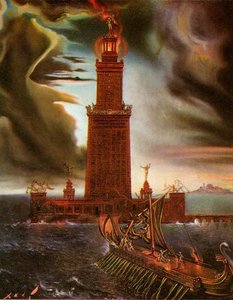 The Lighthouse At Alexandria — Salvador Dalí