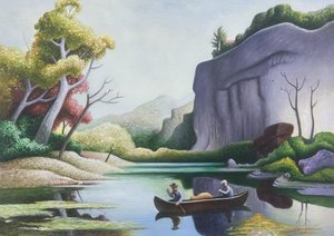 Cave Spring - Thomas Hart Benton — Thomas Hart Benton