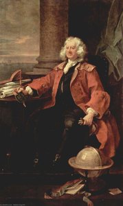 Portrait Of Captain Coram — William Hogarth