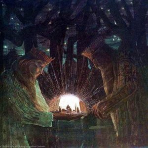 The Kings - Fairy-tale — Mikalojus Konstantinas Čiurlionis