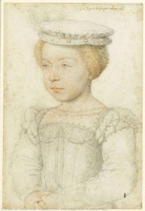 Elisabeth Of France, Queen Of Spain, Known As Isabella Of Peace — François Clouet