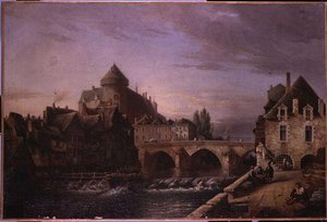 Le Vieux Moulin De Belaille Et La Chaussee — Jean Baptiste Messager
