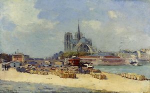 Notre Dame, Paris — Albert-charles Lebourg