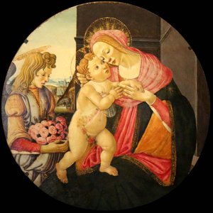 Madonna And Child With An Angel — Sandro Botticelli