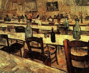 Interior Of A Restaurant In Arles — Vincent Willem Van Gogh